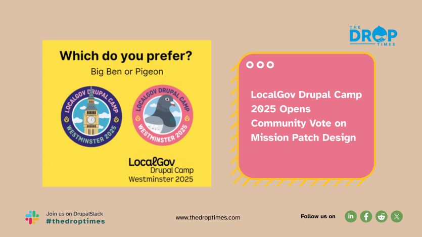 LocalGov Drupal Camp 2025 Opens Community Vote on Mission Patch Design