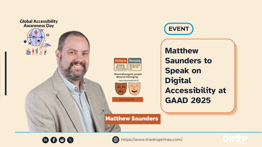 Matthew Saunders to Speak on Digital Accessibility at GAAD 2025