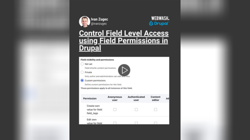 Control Field Access