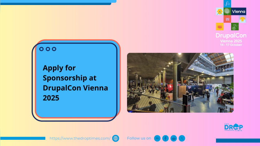 Apply for Sponsorship at DrupalCon Vienna 2025