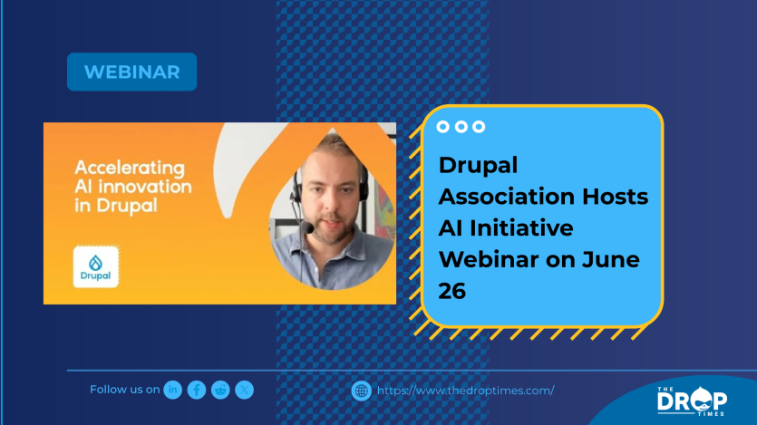 Drupal Association Hosts AI Initiative Webinar on June 26