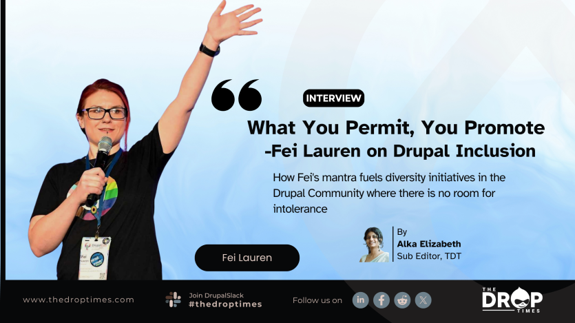 “What You Permit, You Promote” - Fei Lauren on Drupal Inclusion
