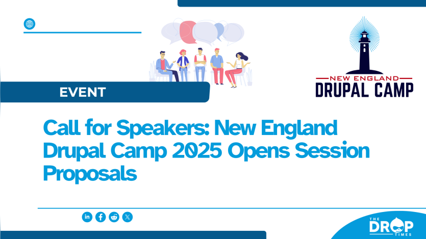 Call for Speakers: New England Drupal Camp 2025 Opens Session Proposals