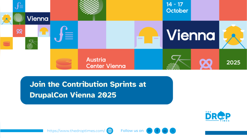 Join the Contribution Sprints at  DrupalCon Vienna 2025