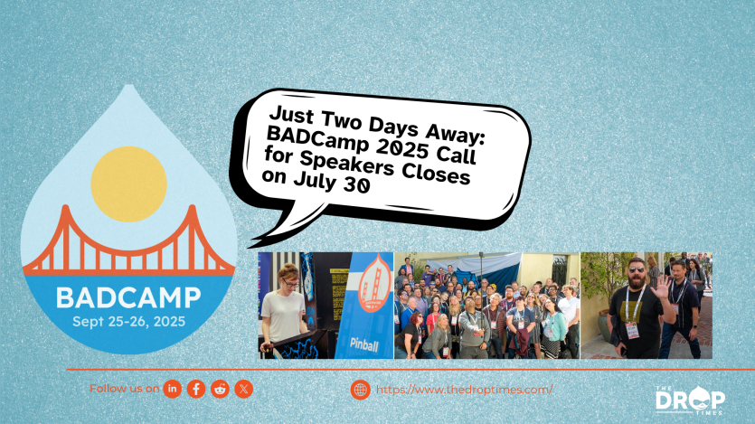 Just Two Days Away: BADCamp 2025 Call for Speakers Closes on July 30