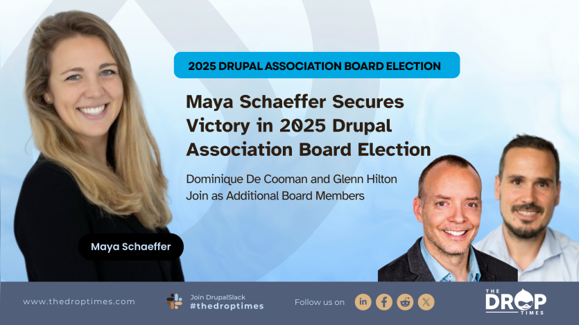 Maya Schaeffer Secures Victory in 2025 Drupal Association Board Election