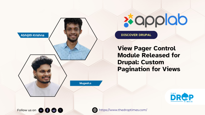 View Pager Control Module Released for Drupal: Custom Pagination for Views