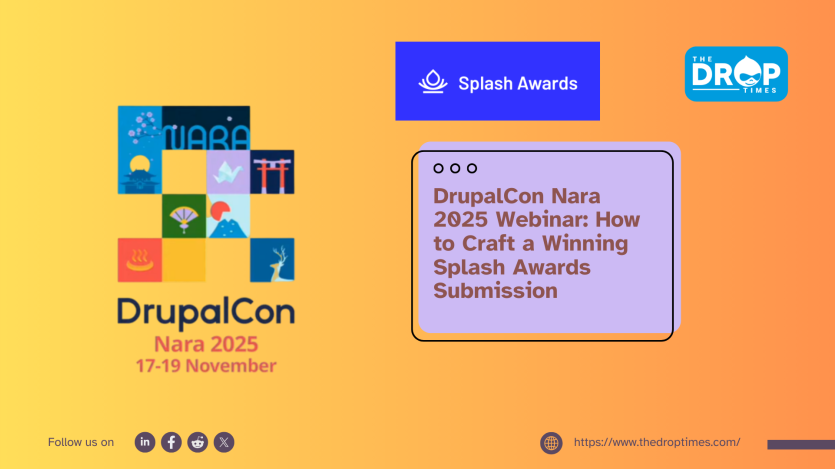 DrupalCon Nara 2025 Webinar: How to Craft a Winning Splash Awards Submission