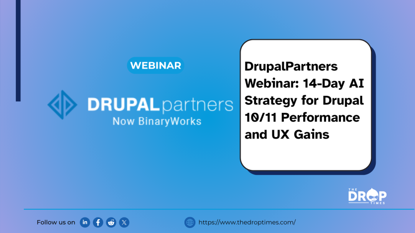 DrupalPartners Webinar: 14-Day AI Strategy for Drupal 10/11 Performance and UX Gains