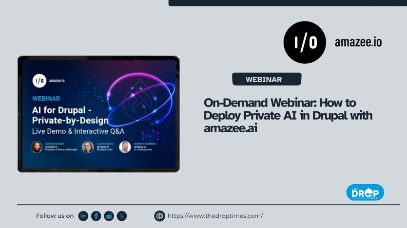 On-Demand Webinar: How to Deploy Private AI in Drupal with amazee.ai