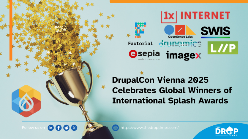 DrupalCon Vienna 2025 Celebrates Global Winners of International Splash Awards