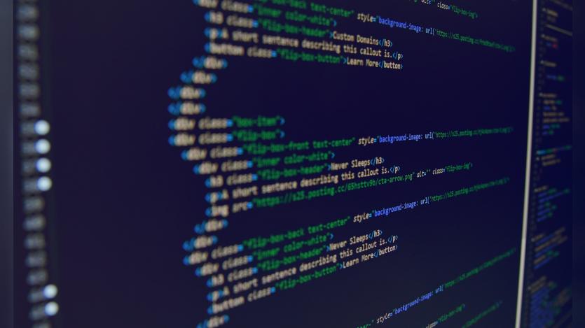 a computer terminal with html code