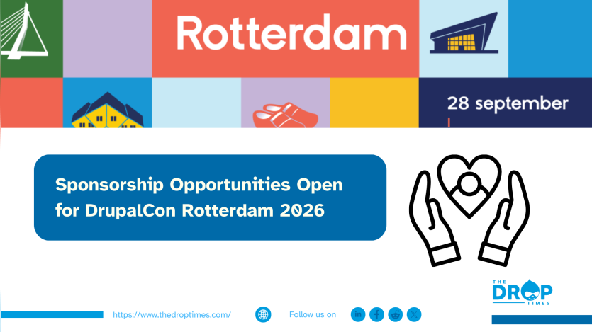 Sponsorship Opportunities Open for DrupalCon Rotterdam 2026