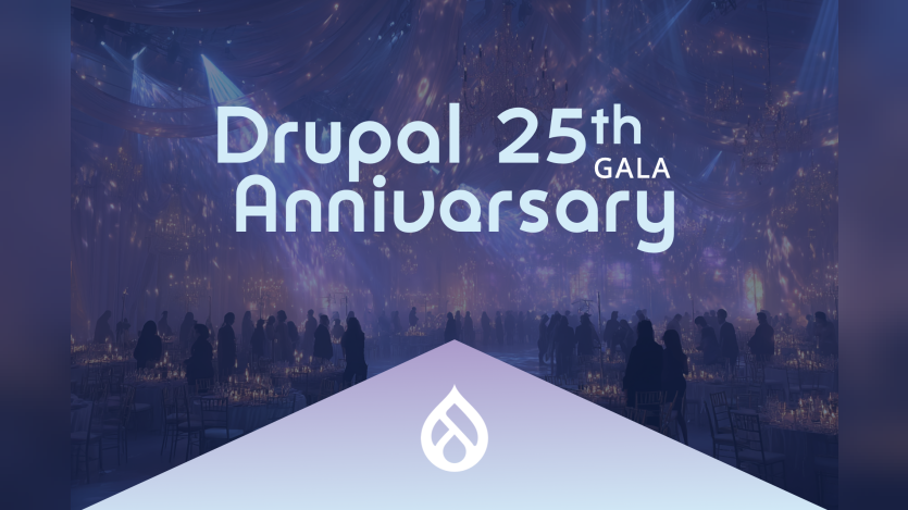 Drupal 25th Anniversary Gala
