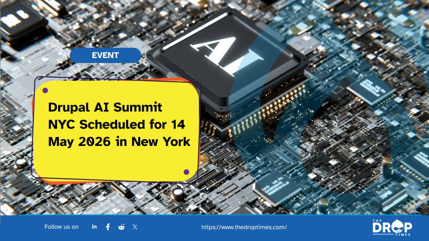 Drupal AI Summit NYC Scheduled for 14 May 2026 in New York