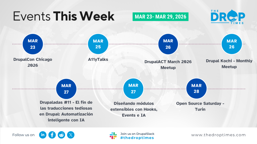 Drupal Events this Week