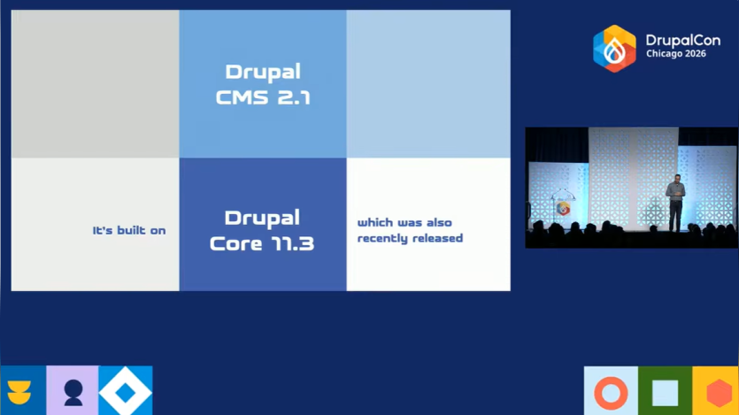 ImageX Recap of Driesnote Chicago 2026 Highlights Drupal CMS, AI Prototyping and ECA