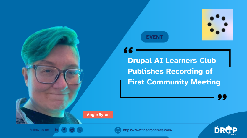 Drupal AI Learners Club Publishes Recording of First Community Meeting