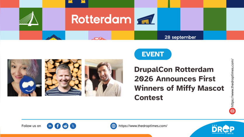 DrupalCon Rotterdam 2026 Announces First Winners of Miffy Mascot Contest