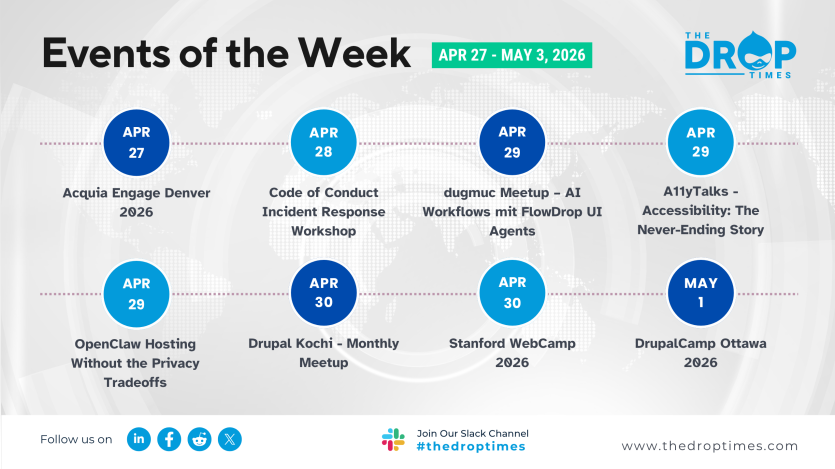 Drupal Events this Week