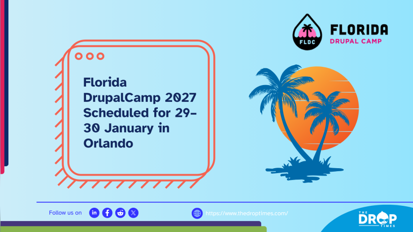 Florida DrupalCamp 2027 Scheduled for 29–30 January in Orlando