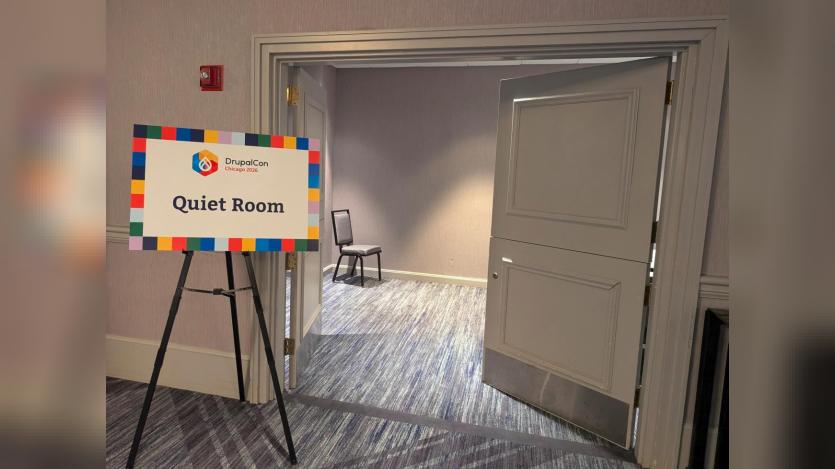 Why the Quiet Room at DrupalCon Matters More Than It Seems