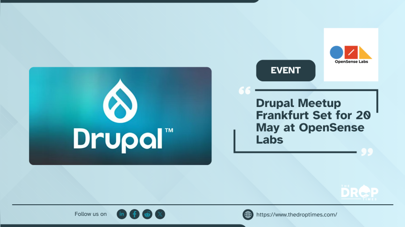 Drupal Meetup Frankfurt Set for 20 May at OpenSense Labs