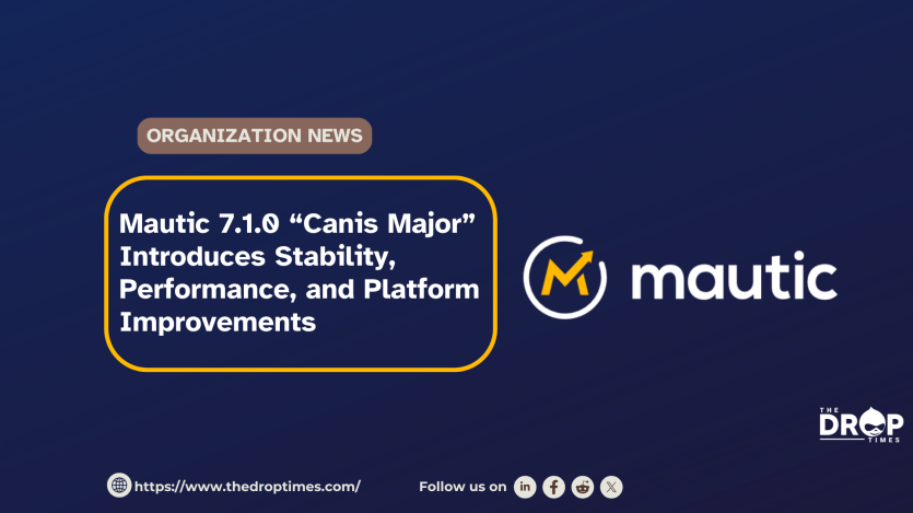 Mautic 7.1.0 “Canis Major” Introduces Stability, Performance, and Platform Improvements