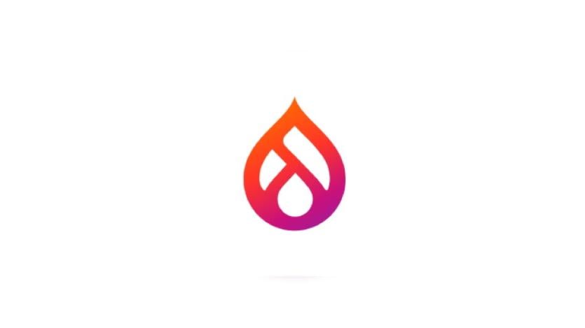 Logo of Drupal