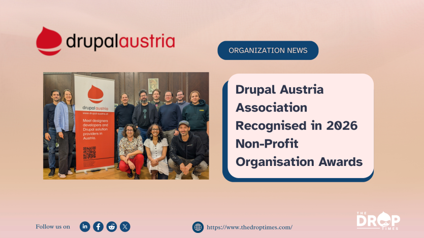 Drupal Austria Association Recognised in 2026 Non-Profit Organisation Awards