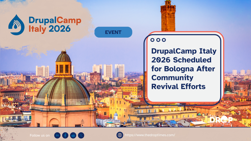 DrupalCamp Italy 2026 Scheduled for Bologna After Community Revival Efforts