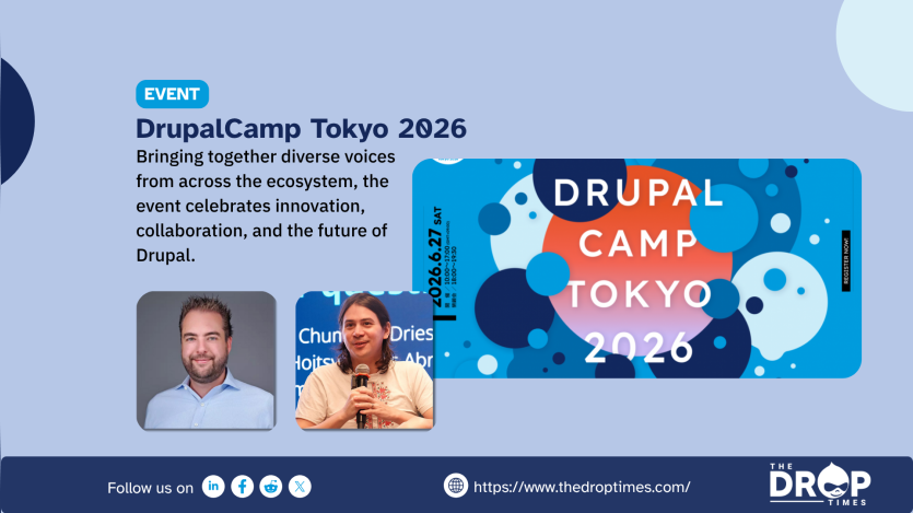 Poster for DrupalCamp Tokyo