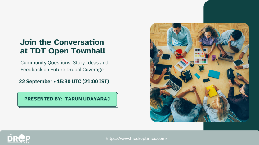 Join the Conversation at TDT Open Townhall