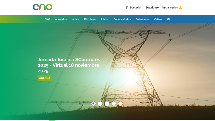 Technical event Jornada Técnica SControles 2025 scheduled virtually on November 18, 2025 with agenda button