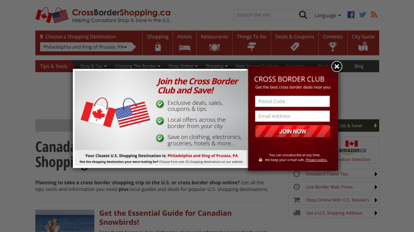crossbordershopping.ca