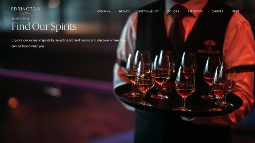 header and hero section fully visible with images and text.