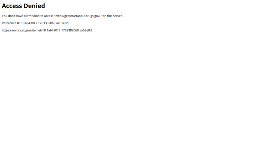 getsmartaboutdrugs.gov
