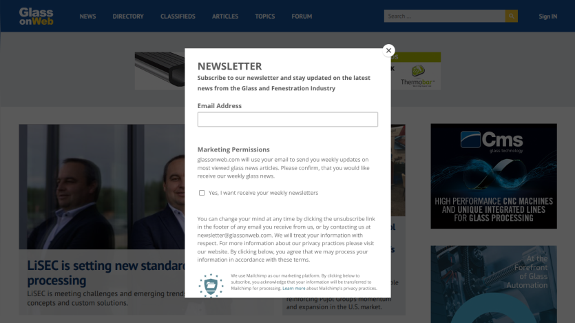 glassonweb.com