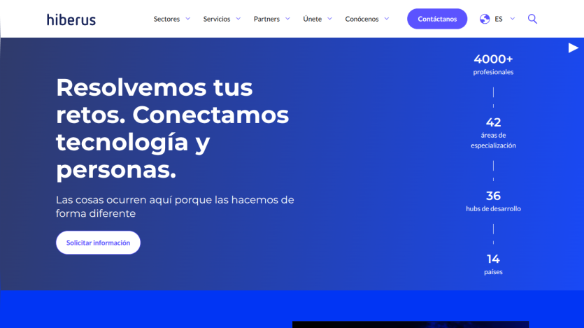 Technology consulting firm connecting technology and people with 4000+ professionals, 42 specializations, 36 hubs, and 14 countries