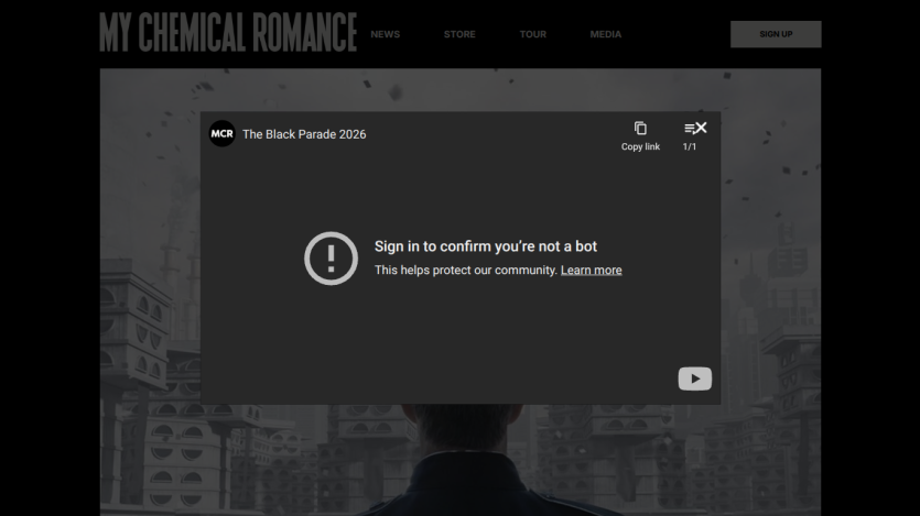 mychemicalromance.com