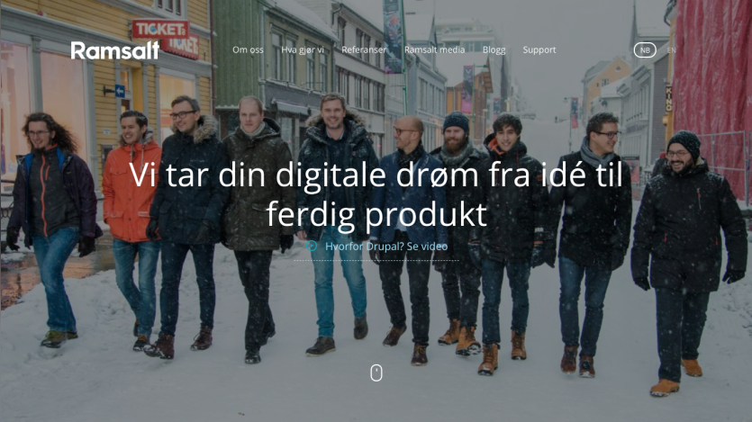 header and hero section fully visible with background image and text.