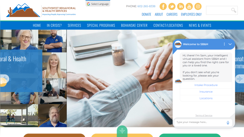 sbhservices.org