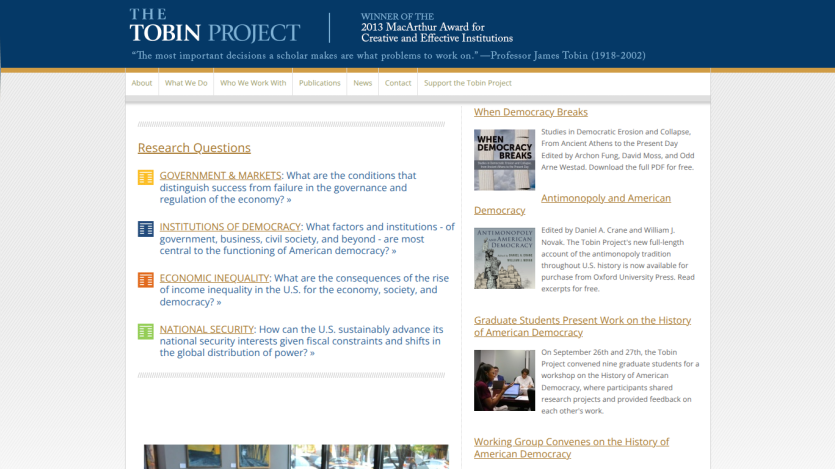 Homepage with navigation bar, large hero image of a mountain landscape, and headline 'Explore the World Outdoors'