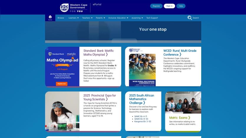 wcedeportal.co.za