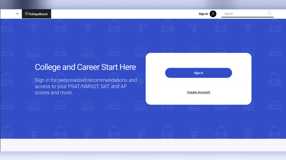 collegeboard.org website screenshot