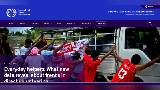 ilo.org website screenshot