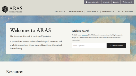 Welcome to ARAS archive with search for 18,000 mythological and symbolic images and scholarly commentary