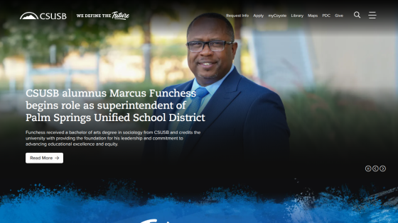 CSUSB alumnus Marcus Funchedz begins role as superintendent of Palm Springs Unified School District.
