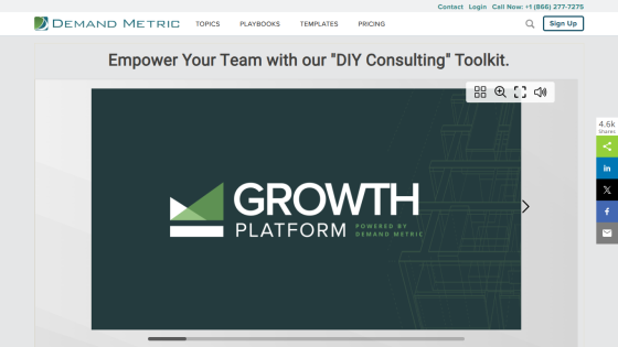 Empower your team with the DIY Consulting Toolkit and Growth Platform.