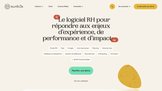 HR software solution addressing experience, performance, and impact challenges.